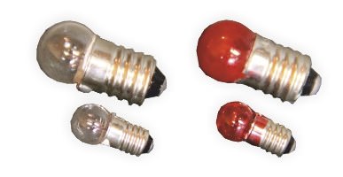 Puppenhauslampen 5 Stück  *NEU* Glühbirne E10 3,5V Birnchen für Krippen- 